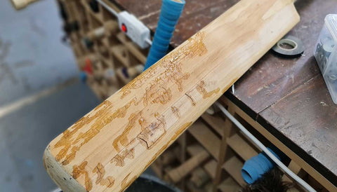 Cooper Cricket vintage cricket bat refurbishment