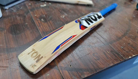 Cooper Cricket TON cricket bat refurbishment back