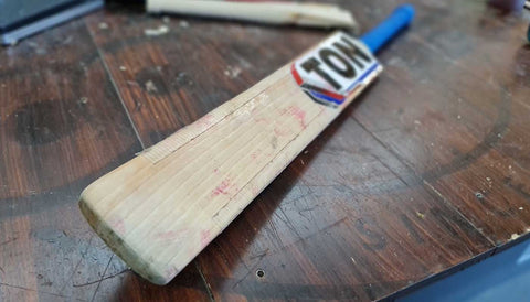 Cooper Cricket TON cricket bat refurbishment front