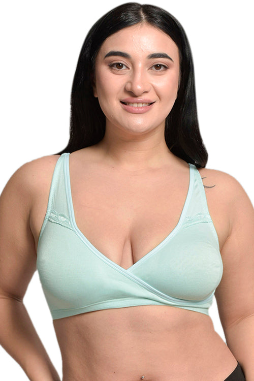 Buy Inner Sense Organic Antimicrobial Sleeping/Feeding Bra - Nude