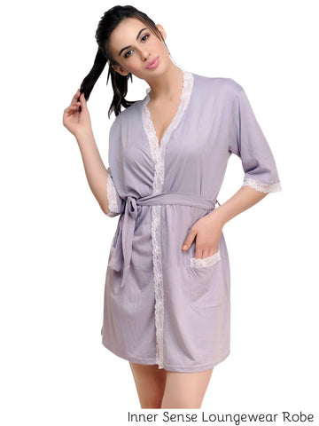 Inner Sense Organic Cotton Robe