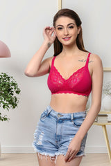 ISB110- Peach Print-Buy Online Inner Sense Organic Cotton Full coverage  support bra