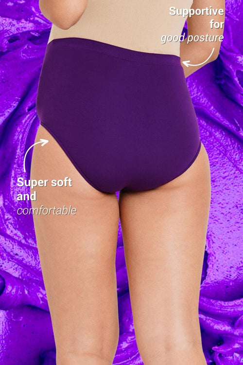 Inner Sense Super Soft Bamboo Fibre Antimicrobial Seamless Over The Bump  Panty - Pink