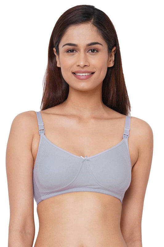 Buy Groversons paris beauty Non Wired Soft Padded Bra - Coral Online
