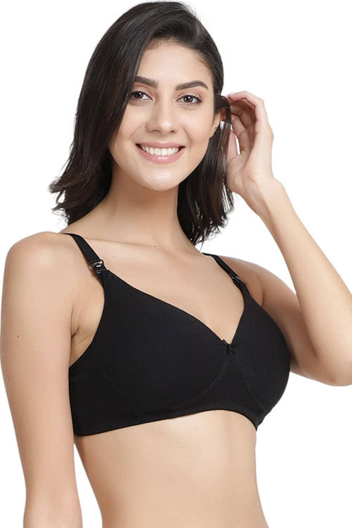 Buy InnerSense Organic Cotton Anti Microbial Padded Bra - Green at Rs.879  online