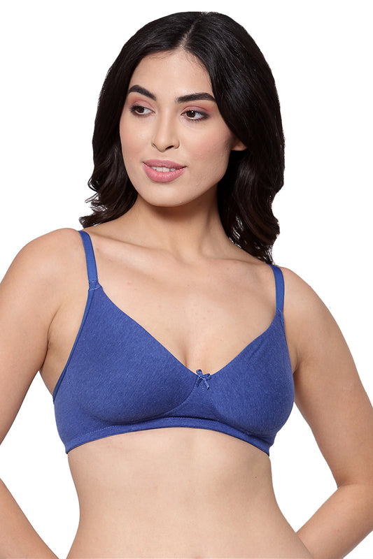 Organic Cotton Antimicrobial Soft Cup Full Coverage Bra-ISB098