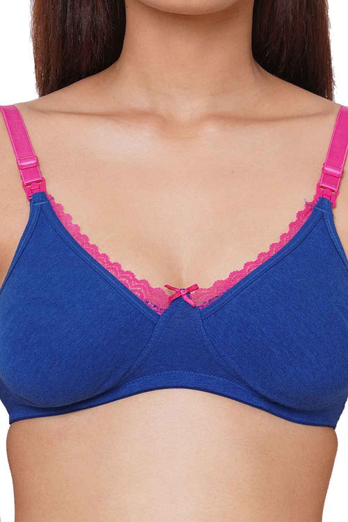 Inner Sense Pack Of 3 Organic Cotton Antimicrobial Solid Colour Nursing Bra  Grey & White Online in India, Buy at Best Price from  - 10046307