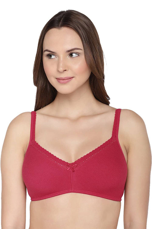 Buy InnerSense Organic Cotton Anti Microbial Seamless Everyday Bra - Blue  at Rs.629 online