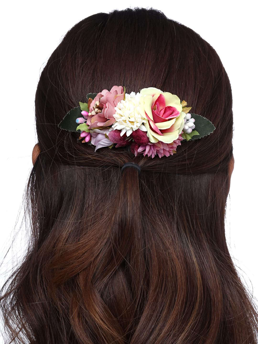 Flower Hair Comb Fashion Rhinestone Hair Clip Comb For Women  Girls Bridal  Wedding Hair Accessories Hair Clips  Hair Clips  AliExpress