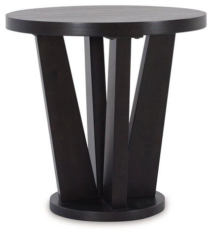 Artisto Black End Table