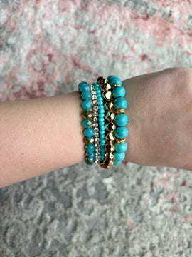 Turquoise Bracelet Stack