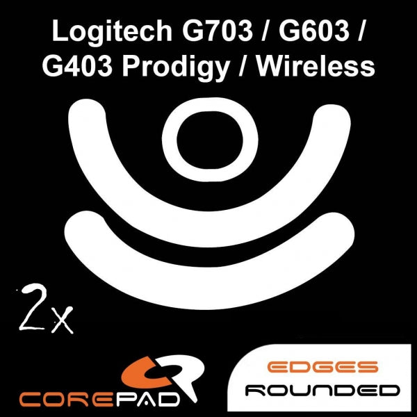 Replacement Feet / Skates for Logitech G402 Wired Gaming Mouse
