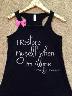 I Restore Myself When I'm Alone - Marilyn Monroe - Ruffles with Love