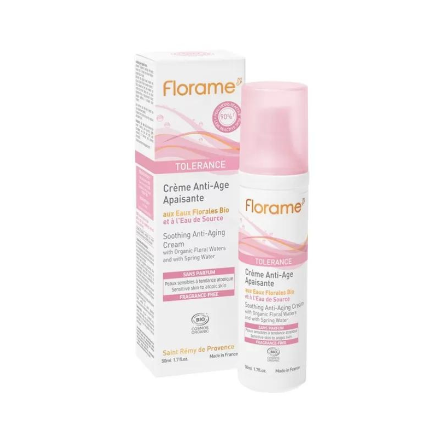 Florame Bio-beruhigende Anti-Aging-Creme 50 ml
