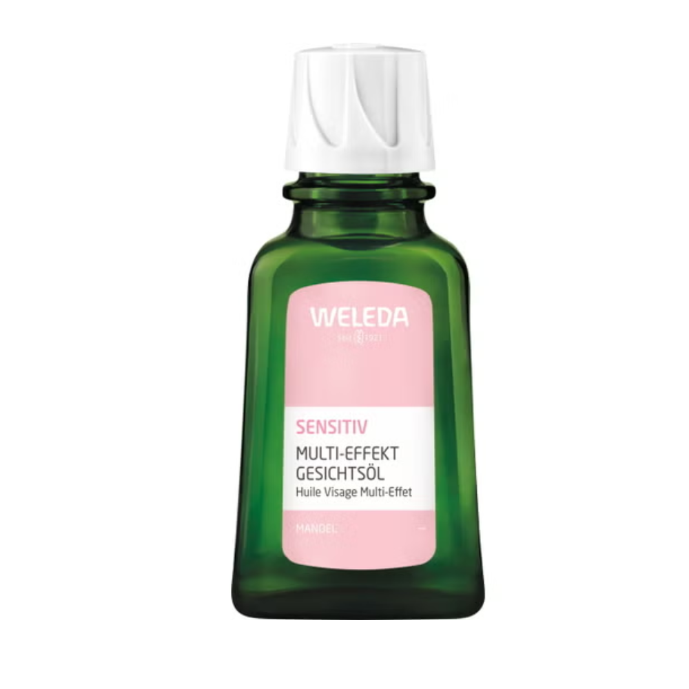 Weleda Sensitiv - Multi-Effekt Gesichtsöl mit Mandeln, 50 ml