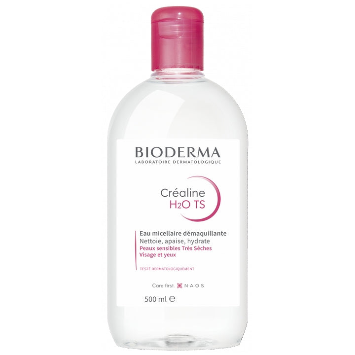 Bioderma Crealina H2O TS Micellar Make-up Removing Solution 500ml