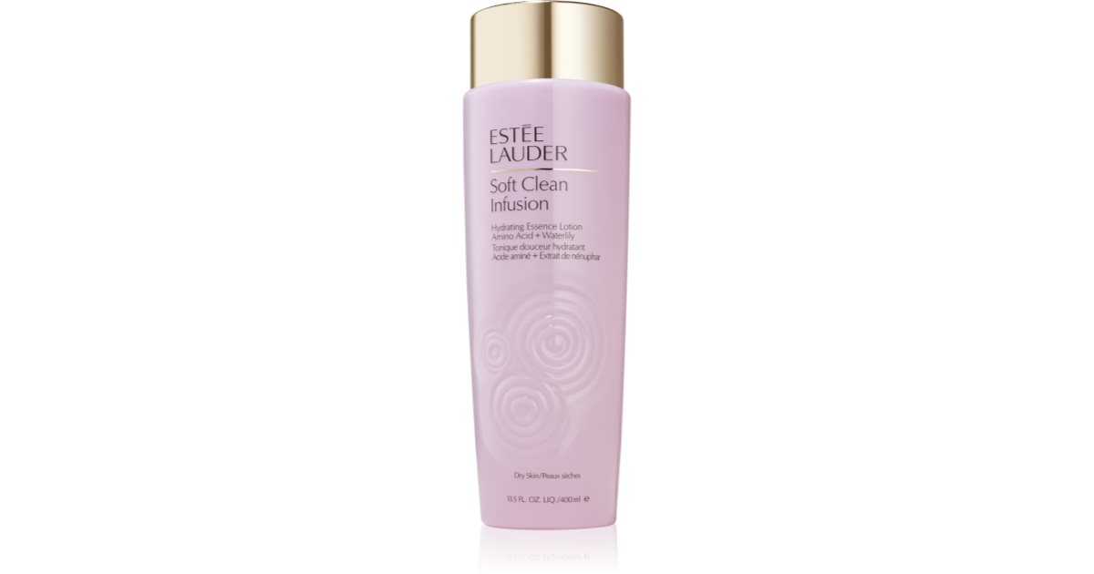 Blød fugtgivende toner til tør hud Clean Infusion (Hydrating Essence Lotion) 400 ml