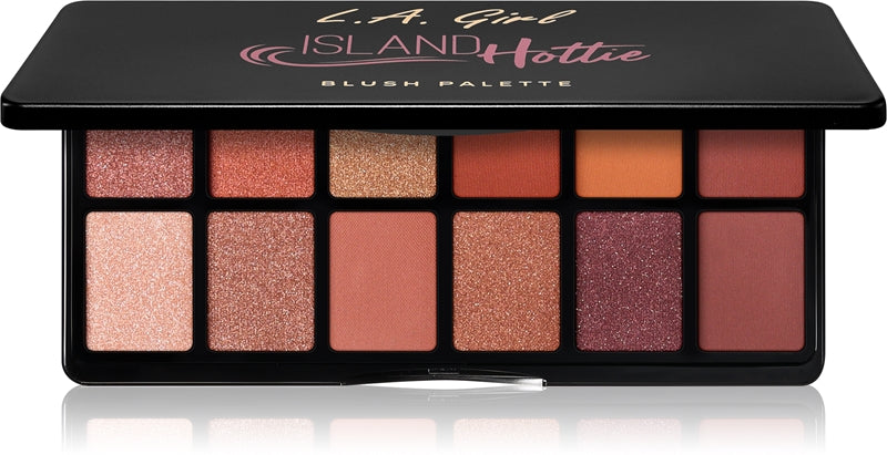 L.A. Girl Cosmetics Fanatic Eyeshadow Palette Color Get Feverish 12×1 g