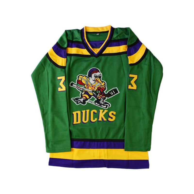 mighty ducks green jersey