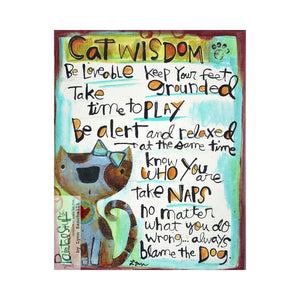 Cat Wisdom Card