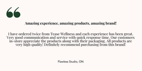 Tease Wellness Wholesale Review