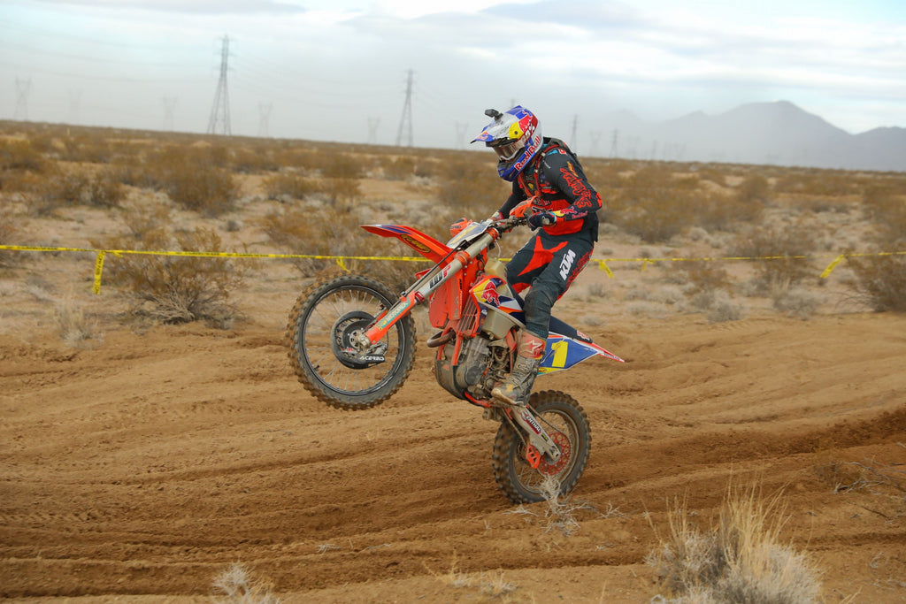 Taylor Robert on his way to victory in Nevada WORCS