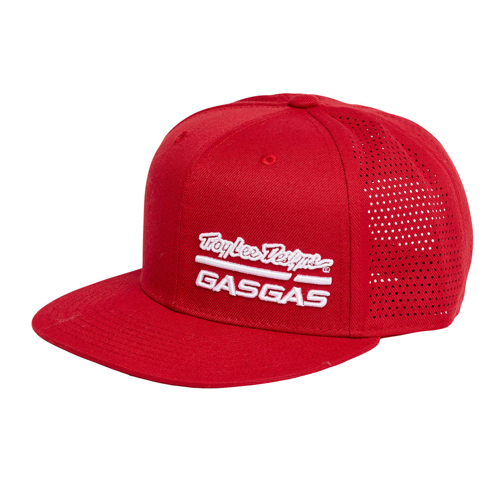 Snapback Tech Hat TLD GasGas Team Core Dark Red