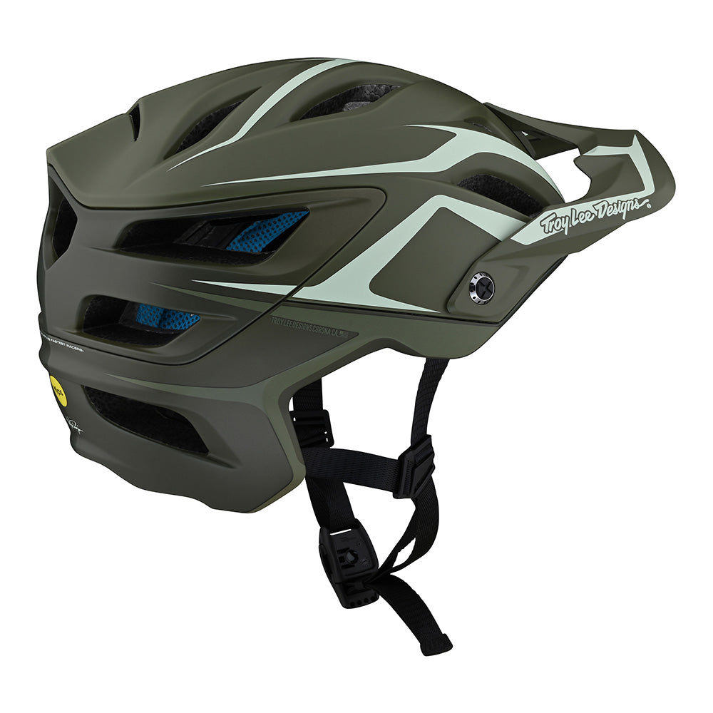 A3 MIPS Sideways Helmet, Black | Troy Lee Designs®