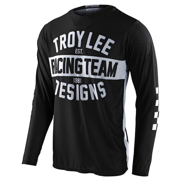 Troy Lee Designs Youth GP Brazen Jersey - Black Camo/Orange - S XL