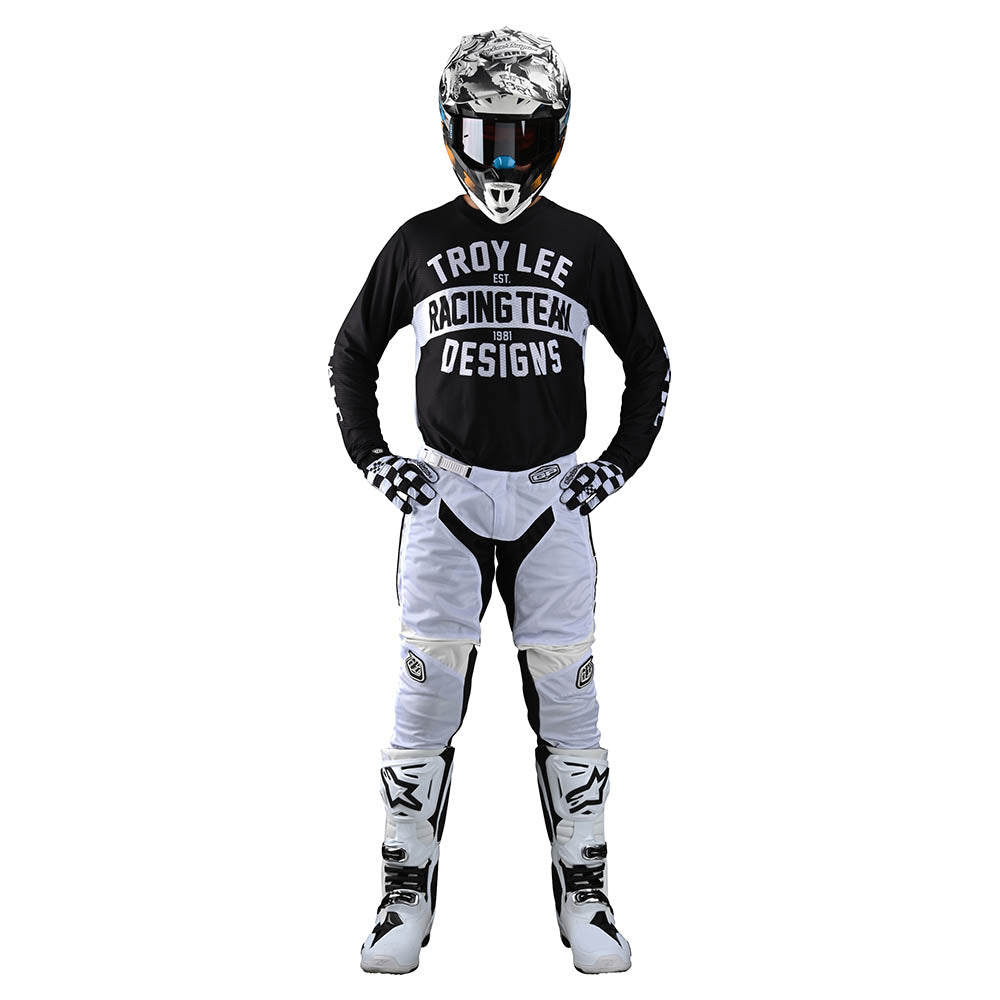 Troy Lee Designs GP Air VELOCE CAMO Marine Offroad Jersey Pant Combo  (X-Large,Pant W38) 