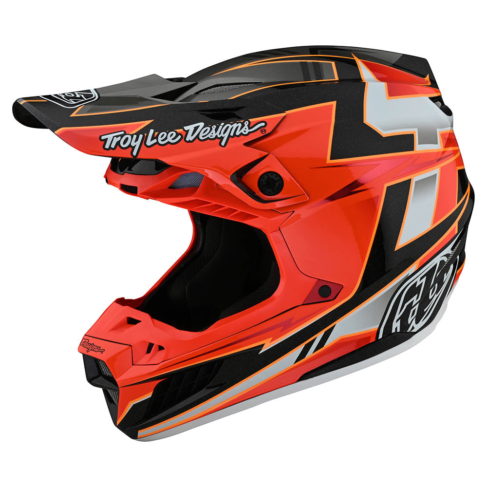 bewaker Drink water kraai SE5 Composite Helmet W/MIPS Graph Red / Black – Troy Lee Designs