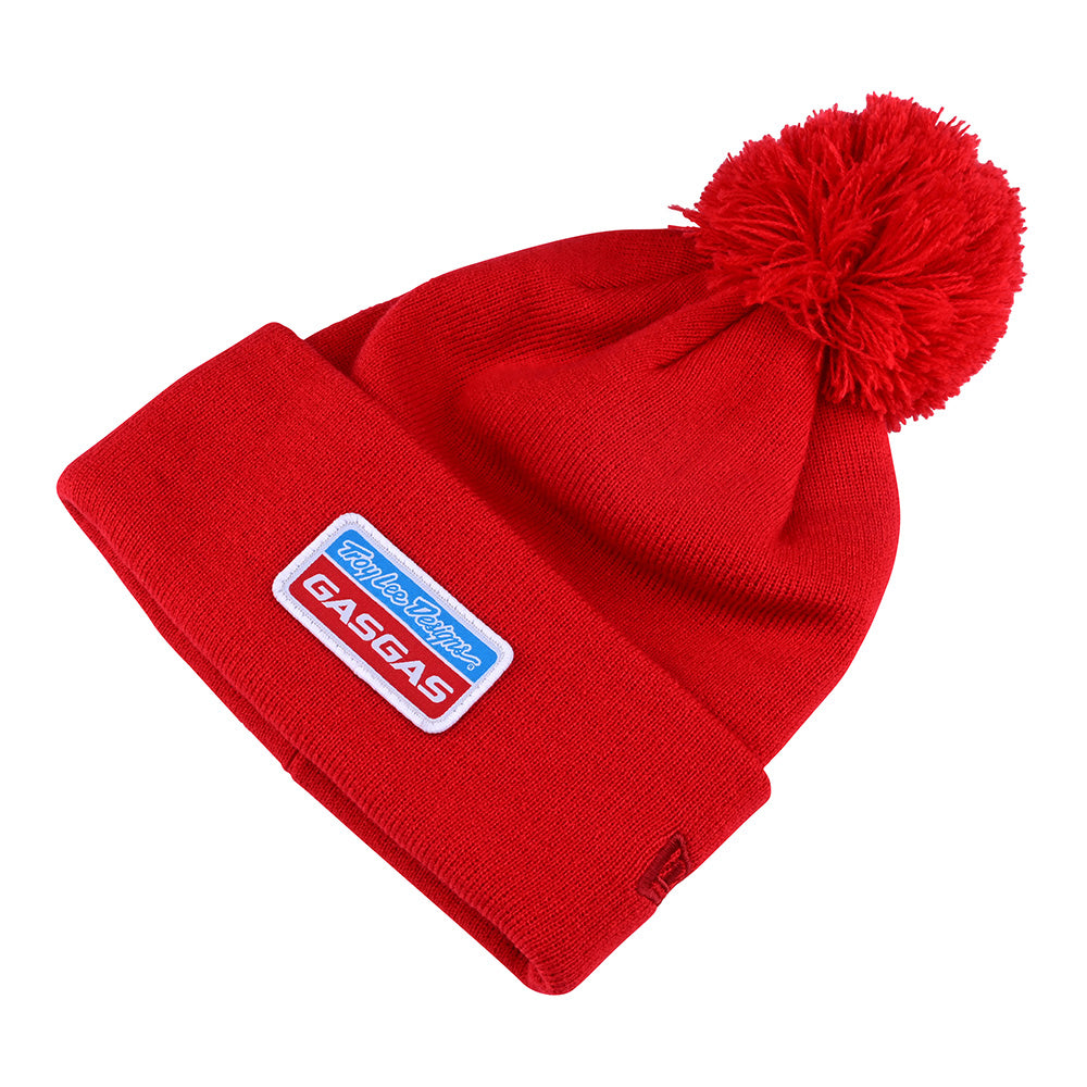 Pom Beanie TLD GasGas Team Stock Red