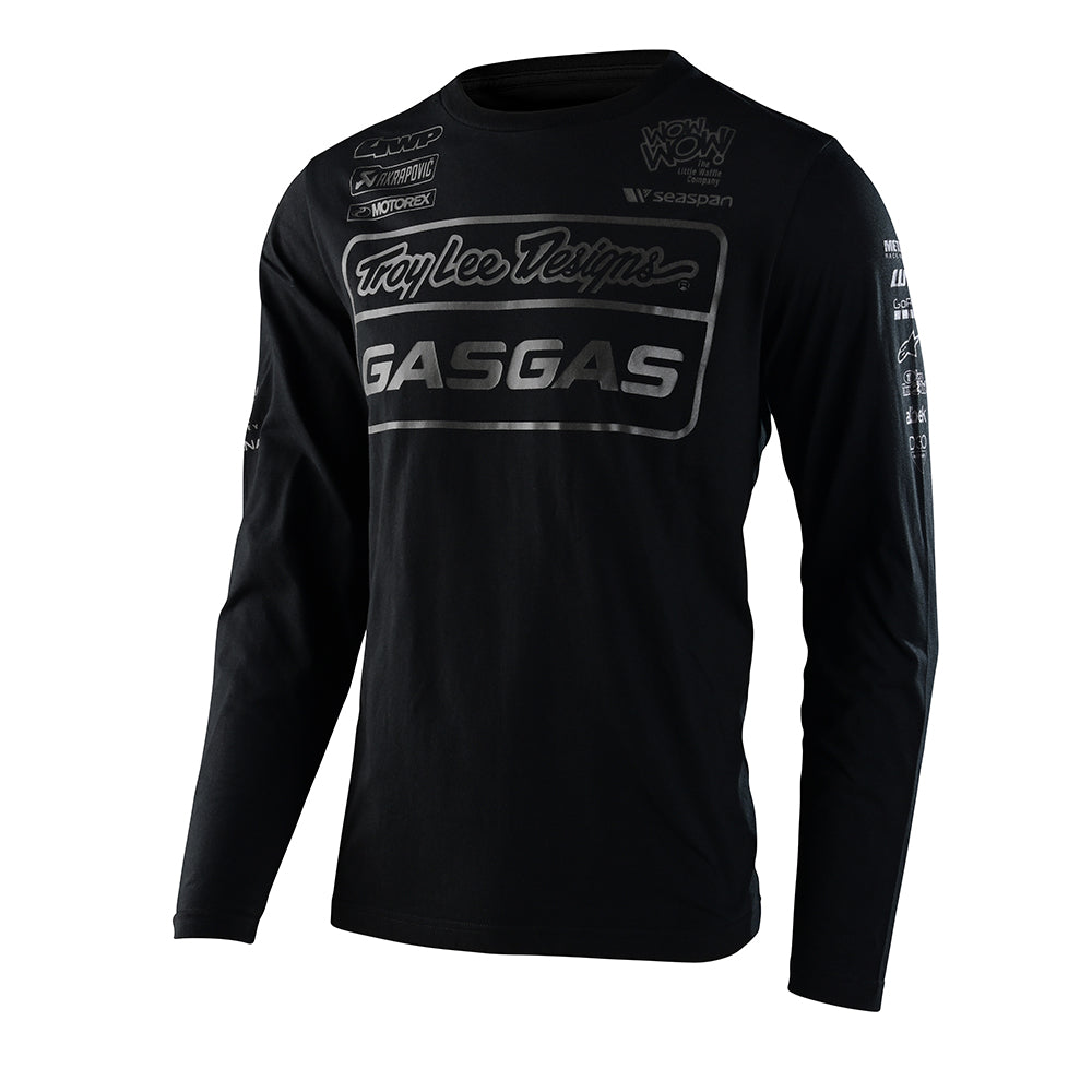 Long Sleeve Tee TLD GasGas Team Black