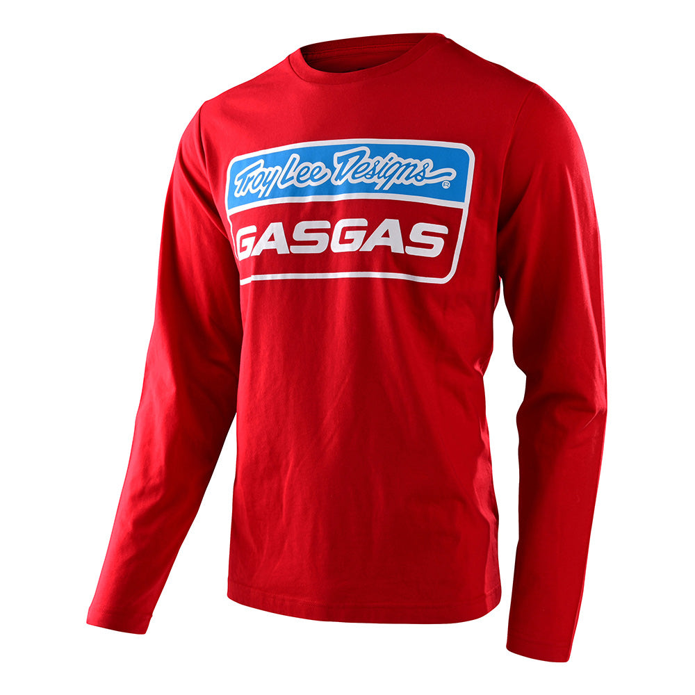 Long Sleeve Tee TLD GasGas Team Stock Red