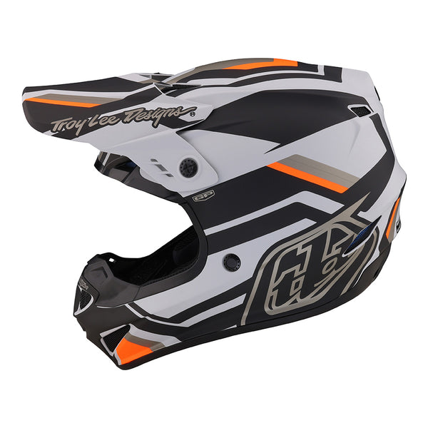  Troy Lee Designs GP Ritn Adult Motocross Helmet - Face Helmet  Offroad Motorcycle Dirt Bike ATV Powersports Dual Sport Racing Helmet -  Mens Womens Unisex (Black/Gray, SM) : Automotive