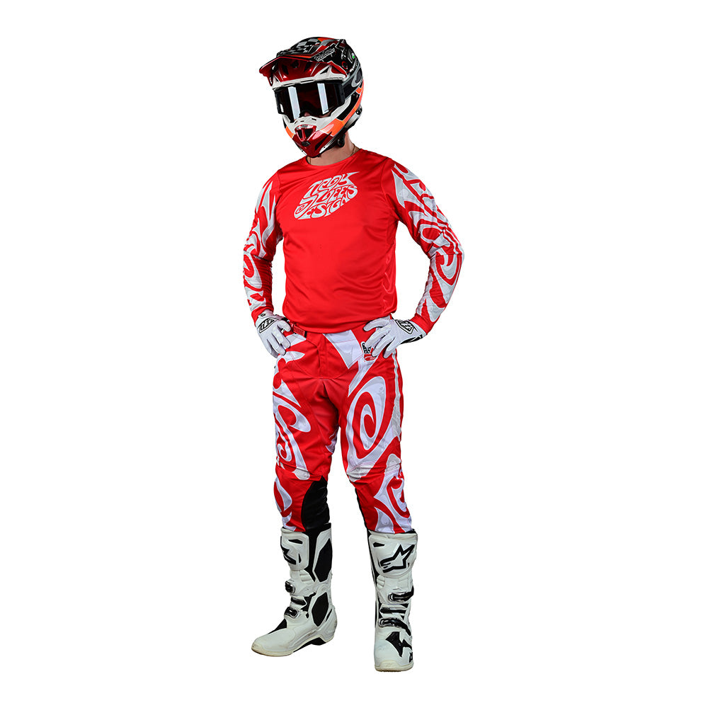 Troy Lee Designs Gp Jersey Tld Polaris Rzr White Red + Louis