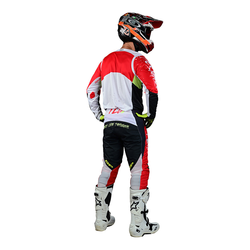 GP Pro Jersey Partical Black / Glo Red – Troy Lee Designs