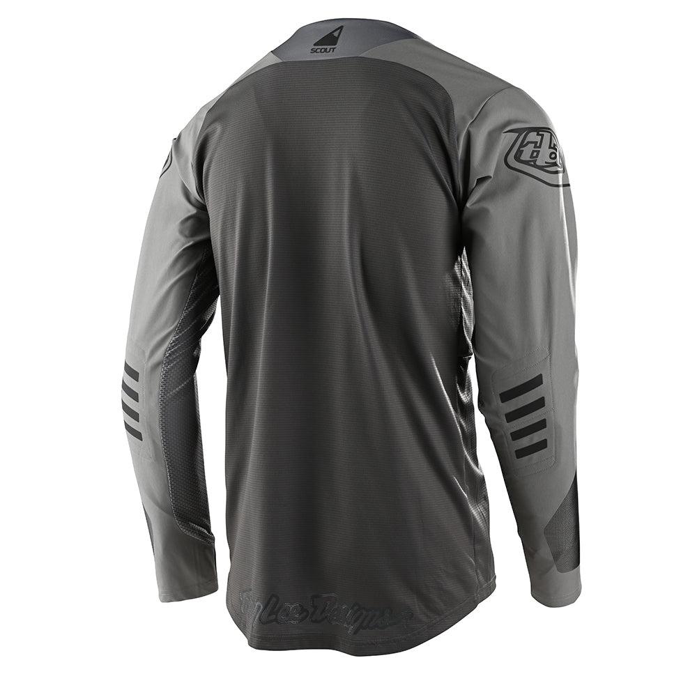 Troy Lee Designs Scout GP Jersey Peace & Wheelies Burgundy/Dark Gray S