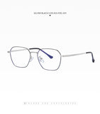 Retro anti-blue glasses 2114 unisex gold flat mirror European and American fashion glasses