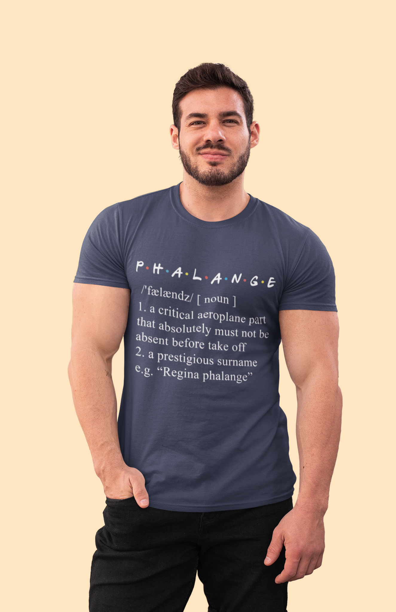 Friends TV Show T Shirt, Phalange Definition T Shirt, Friends Shirt