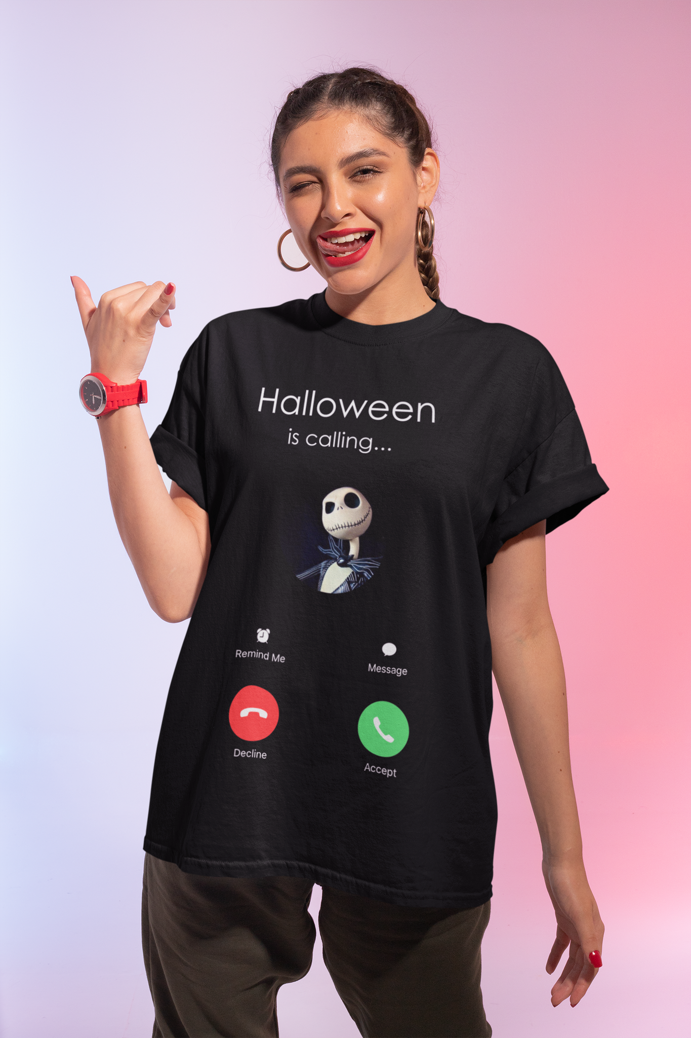 Nightmare Before Christmas T Shirt, Halloween Is Calling Tshirt, Jack Skellington T Shirt, Halloween Gifts