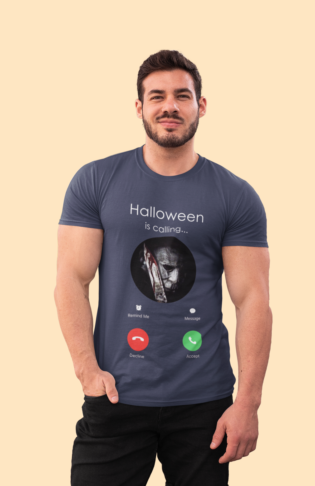 Halloween T Shirt, Halloween Is Calling Tshirt, Michael Myers T Shirt, Halloween Gifts