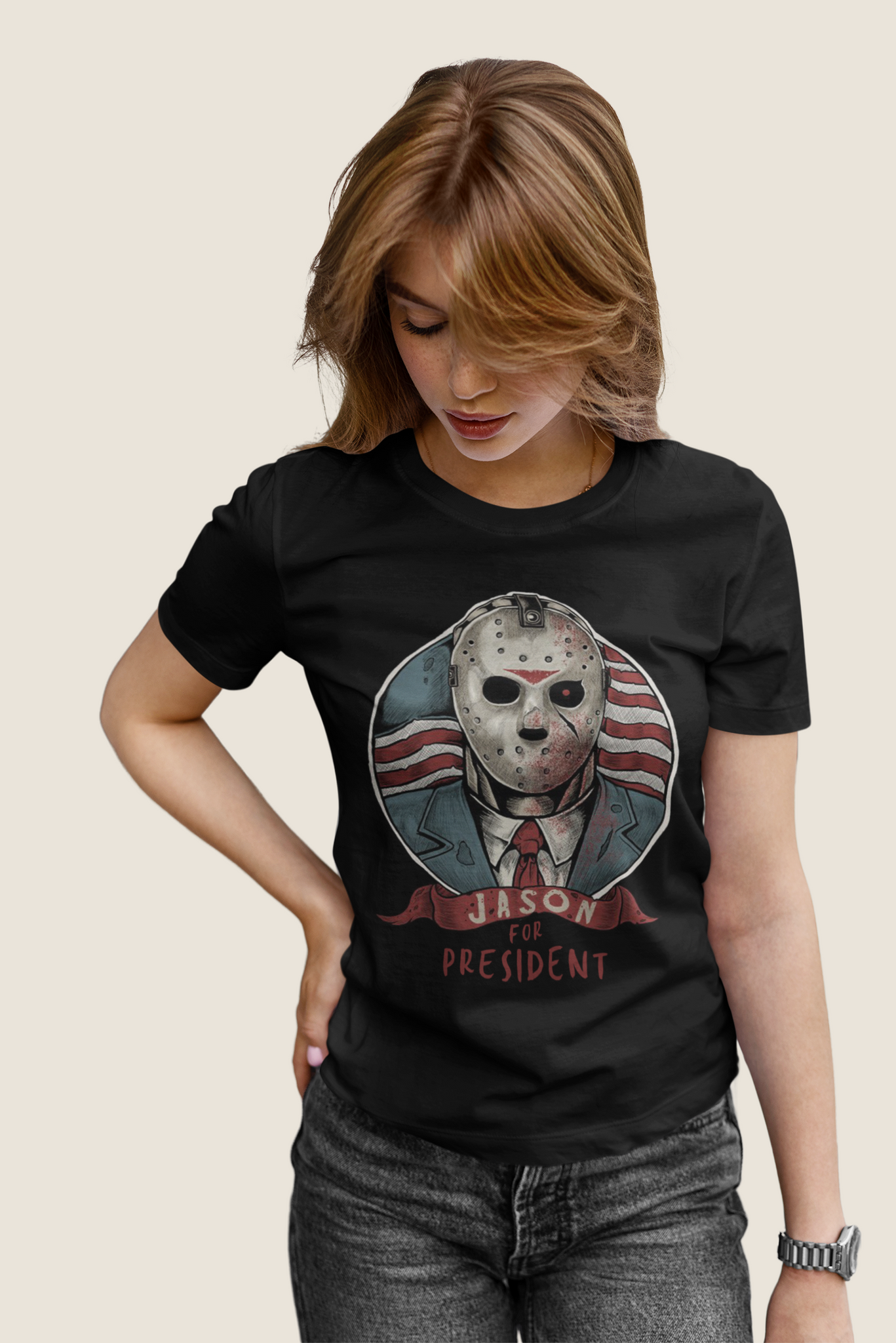 Friday 13th T Shirt, Jason Voorhees Shirt, Jason For President T Shirt, 2024 President Election Shirt