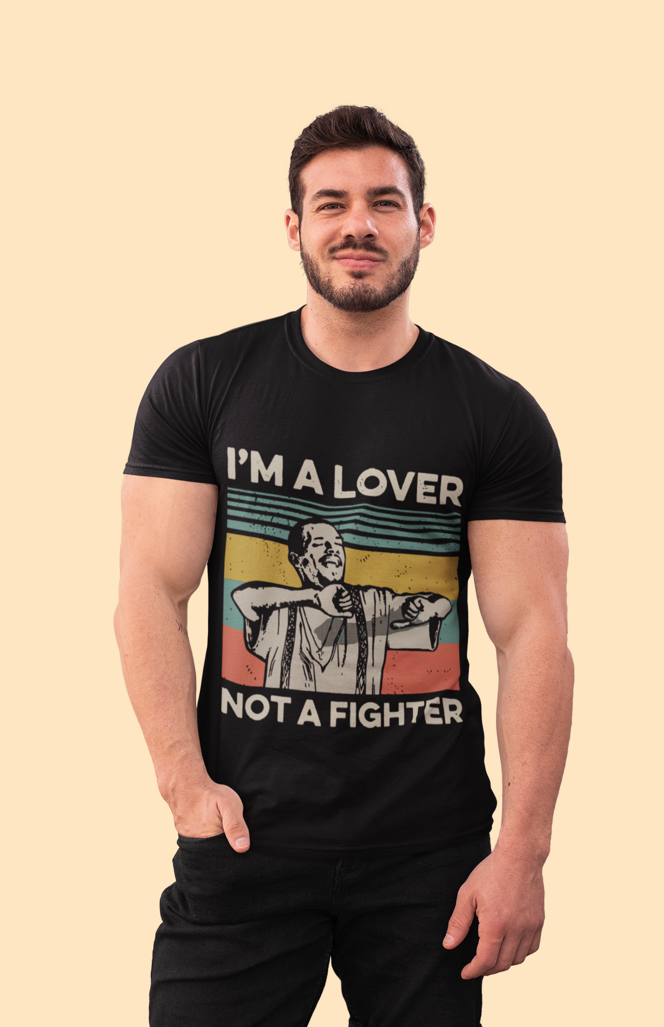 Blood In Blood Out Vintage T Shirt, Cruz Candelaria T Shirt, Im A Lover Not A Fighter Tshirt