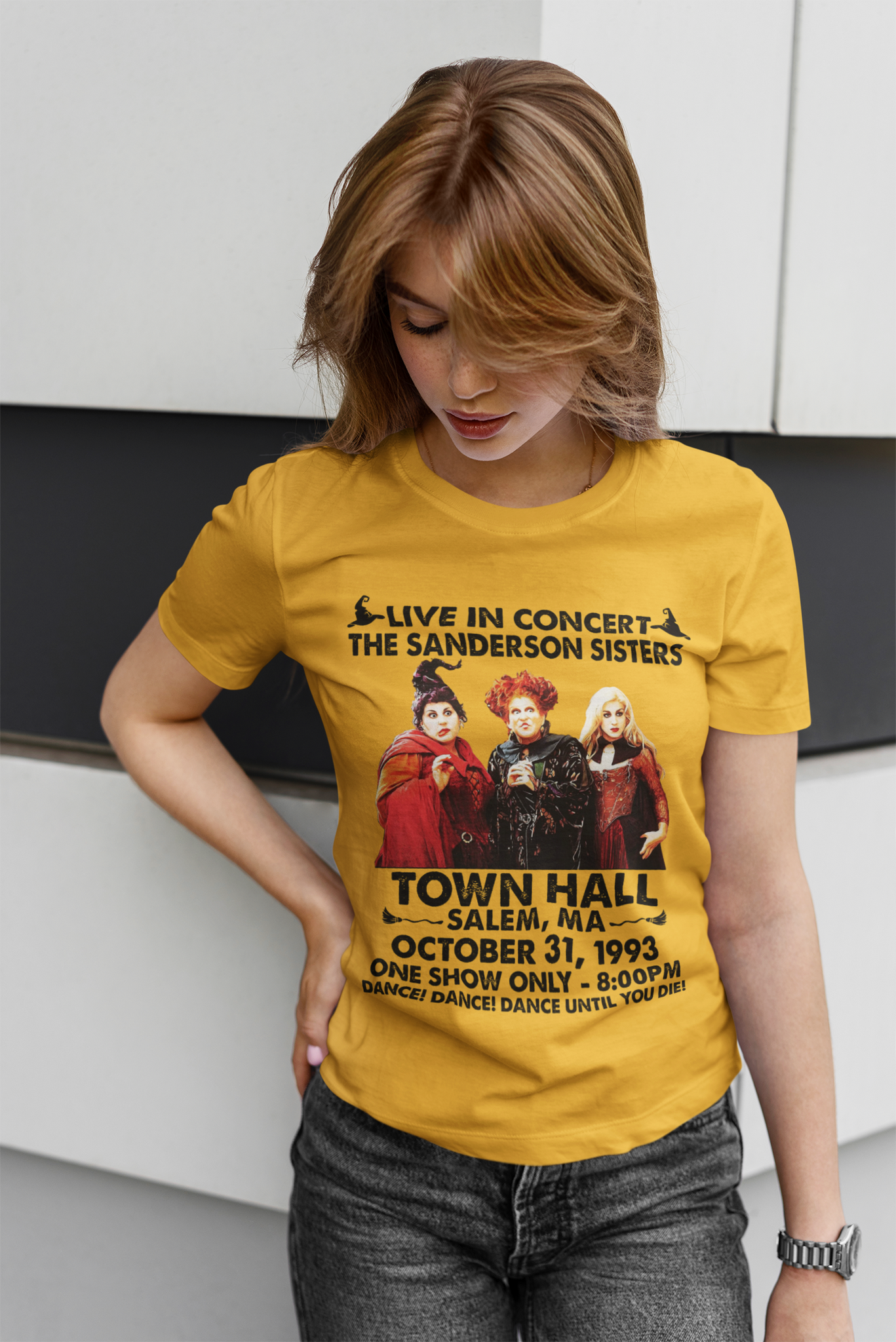 Hocus Pocus T Shirt, Winifred Mary Sarah Tshirt, Live In Concert The Sanderson Sisters Shirt, Halloween Gifts