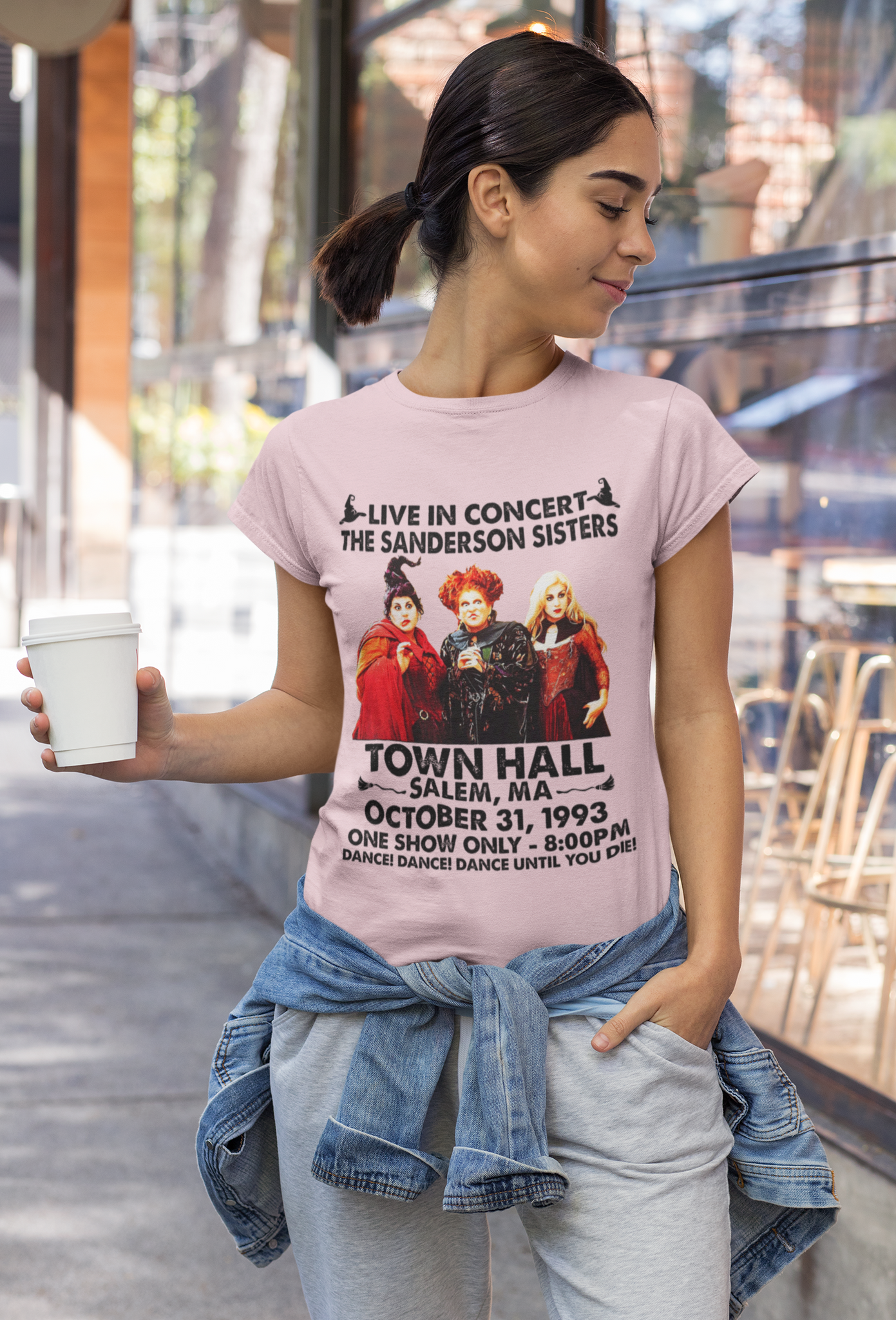 Hocus Pocus T Shirt, Winifred Mary Sarah Tshirt, Live In Concert The Sanderson Sisters Shirt, Halloween Gifts