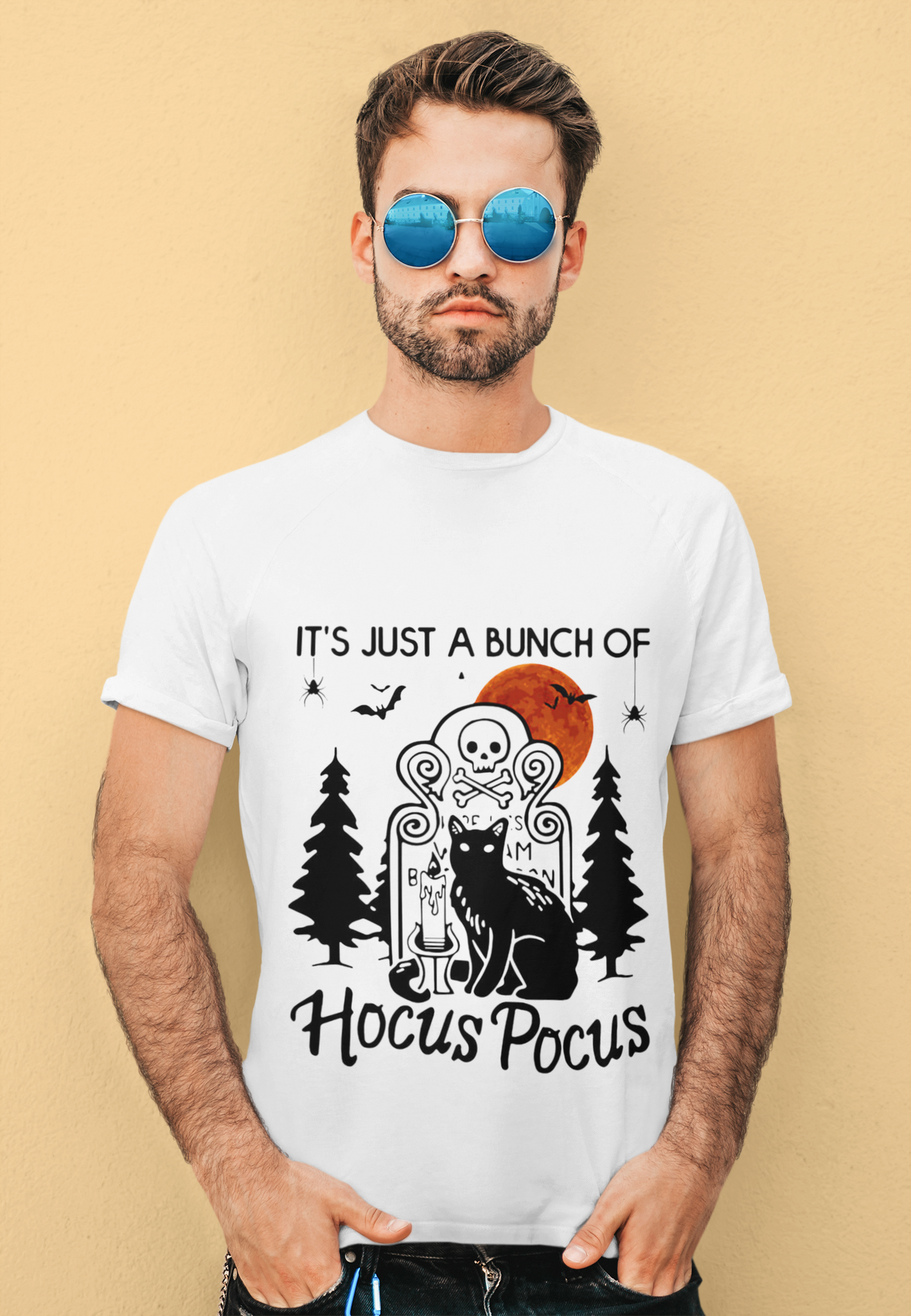 Hocus Pocus T Shirt, Thackery Binx Tshirt, Its Just A Bunch Of Hocus Pocus Shirt, Halloween Gifts