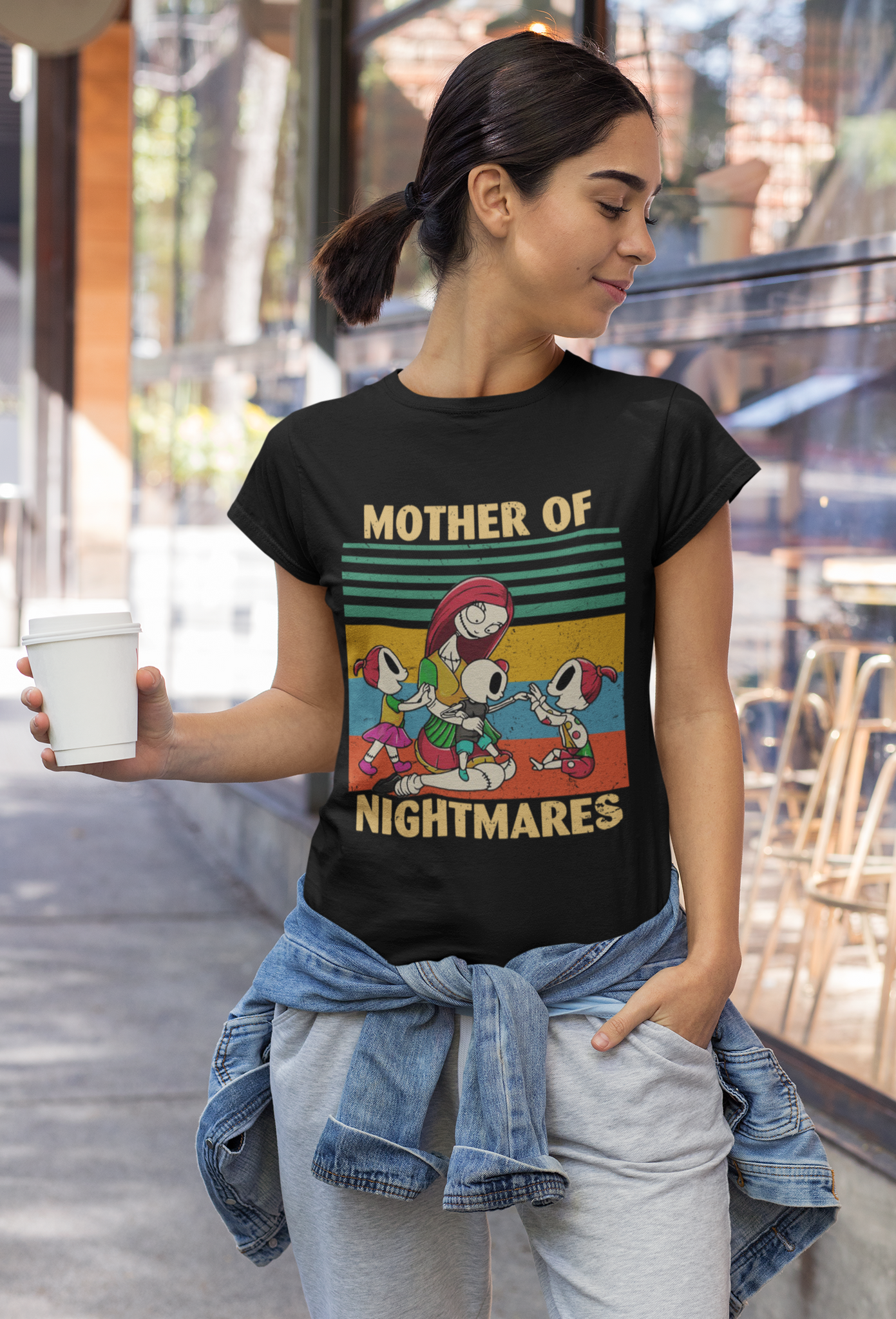 Nightmare Before Christmas Vintage T Shirt, Sally T Shirt, Mother Of Nightmares Tshirt, Mothers Day Gifts, Halloween Gifts
