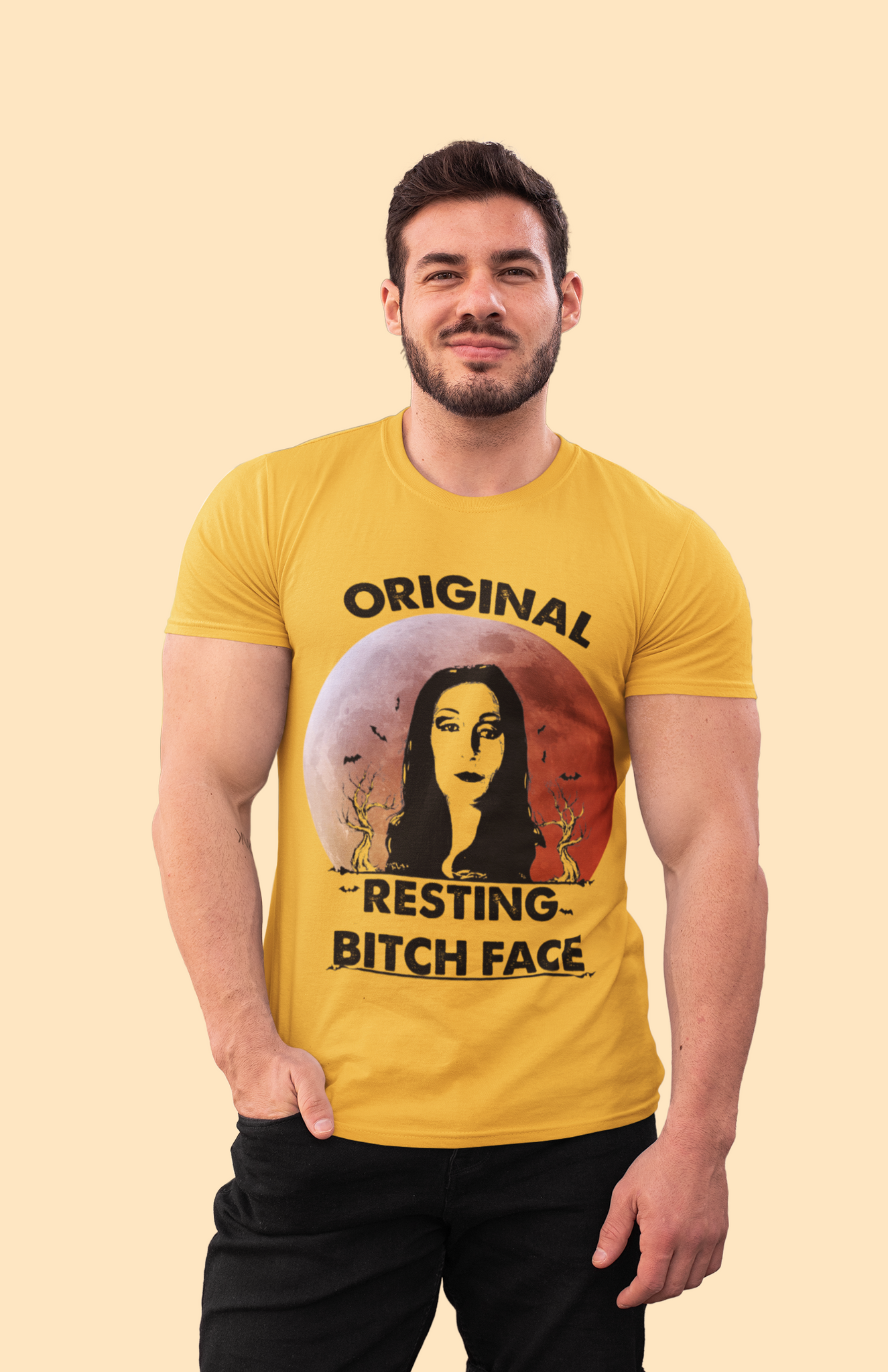 Addams Family T Shirt, Morticia Addams Tshirt, Original Resting Bitch Face Shirt, Halloween Gifts