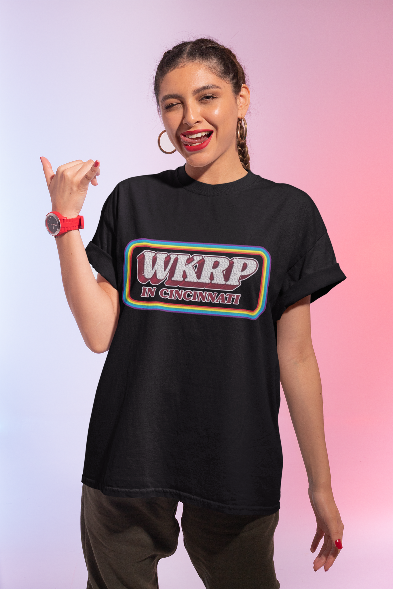 WKRP In Cincinnati Retro T Shirt, WKRP T Shirt, Thanksgiving Gifts